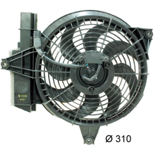Ventilátor kondenzátora klimatizácie ACF 13 000P /MAHLE/ - obr. 1