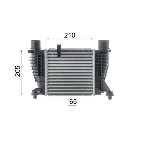 Chladič plniaceho vzduchu CI 13 000P /MAHLE/ - obr. 12