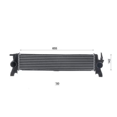 Chladič plniaceho vzduchu CI 153 000S /MAHLE/ - obr. 9