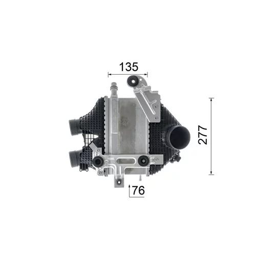 Chladič plniaceho vzduchu CI 618 000P /MAHLE/ - obr. 10