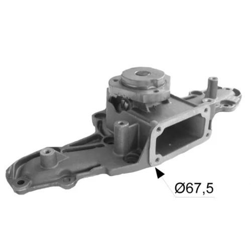 Vodné čerpadlo, chladenie motora MAHLE CP 560 000S