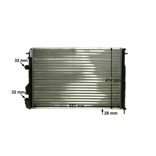 Chladič motora CR 1146 000P /MAHLE/ - obr. 9