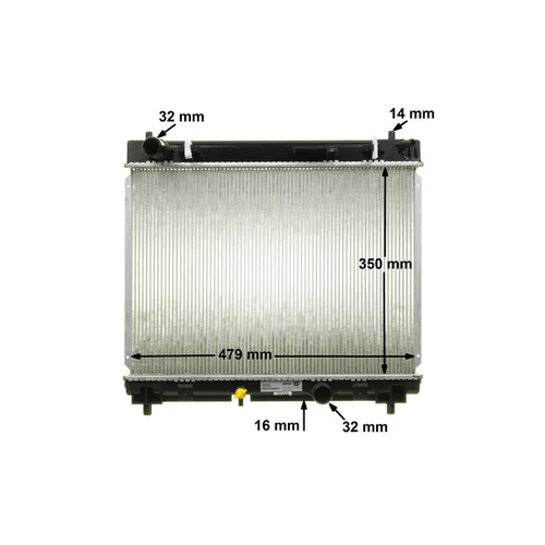Chladič motora CR 1205 000S /MAHLE/ - obr. 9