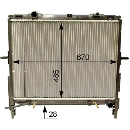 Chladič motora CR 1331 000P /MAHLE/ - obr. 10