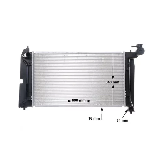 Chladič motora CR 1526 000S /MAHLE/ - obr. 1