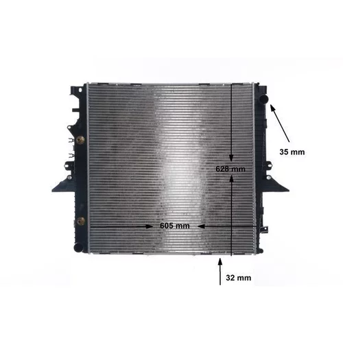 Chladič motora CR 1905 000S /MAHLE/ - obr. 11
