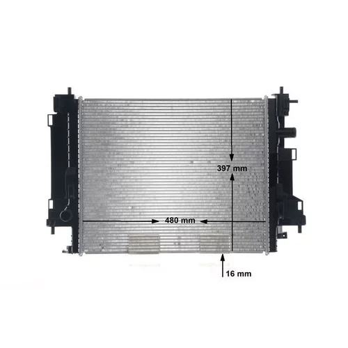 Chladič motora MAHLE CR 2242 000S