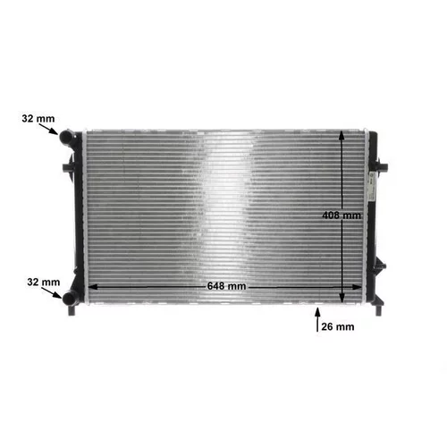 Chladič motora CR 30 000S /MAHLE/ - obr. 16