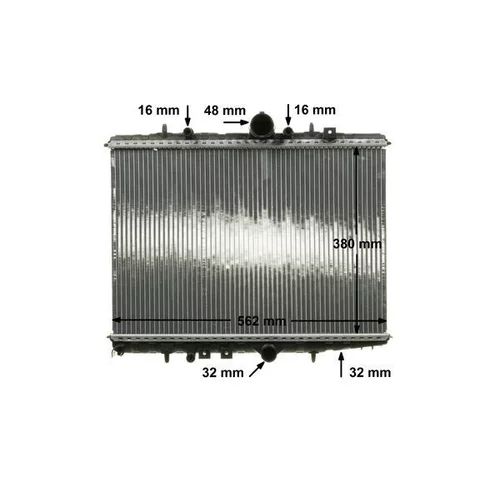 Chladič motora CR 514 000P /MAHLE/ - obr. 16