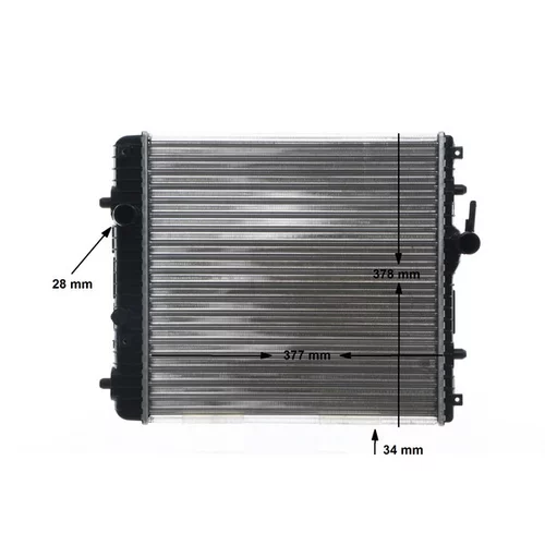 Chladič motora CR 837 001S /MAHLE/ - obr. 11