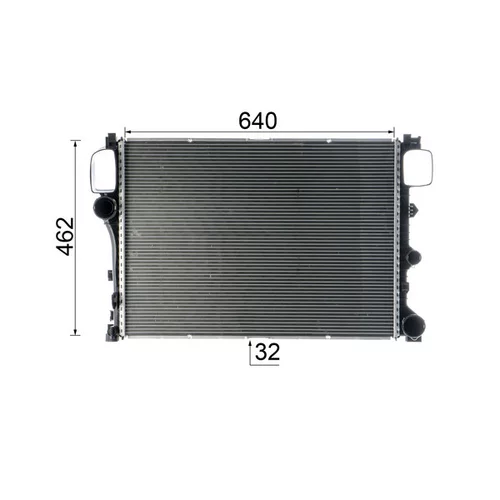 Chladič motora CR 860 000P /MAHLE/ - obr. 9