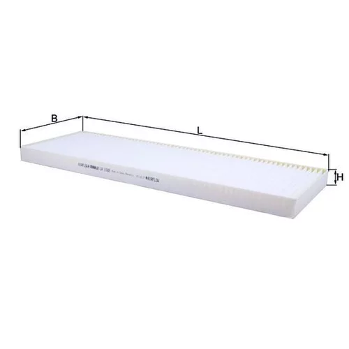 Filter vnútorného priestoru LA 1122 /MAHLE/ - obr. 2