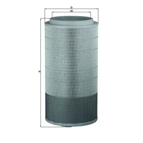 Vzduchový filter MAHLE LX 3155