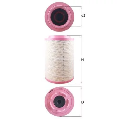 Vzduchový filter MAHLE LX 4131