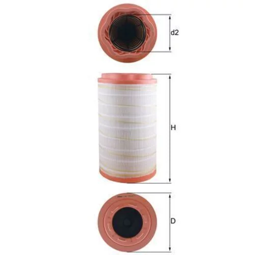 Vzduchový filter LX 5664 /MAHLE/ - obr. 1