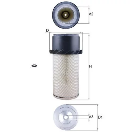 Vzduchový filter MAHLE LX 649