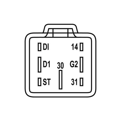 Riadiaca jednotka času žeravenia MHG 5 /MAHLE/ - obr. 1