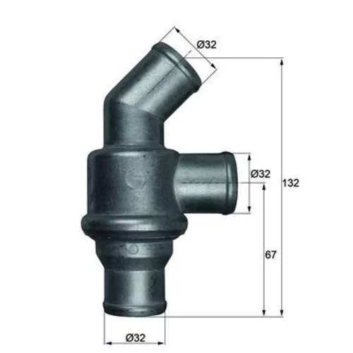 Termostat chladenia TH 16 80 /MAHLE/ - obr. 2