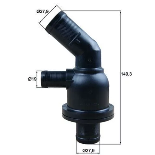 Termostat chladenia TH 55 87 /MAHLE/ - obr. 2
