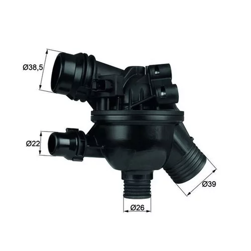 Termostat chladenia TM 19 102 /MAHLE/ - obr. 2