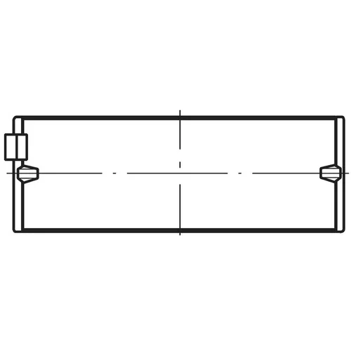 Ložisko kľukového hriadeľa 001 HL 10267 075 /MAHLE/ - obr. 1