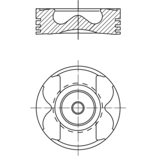 Piest MAHLE 001 PI 00177 001