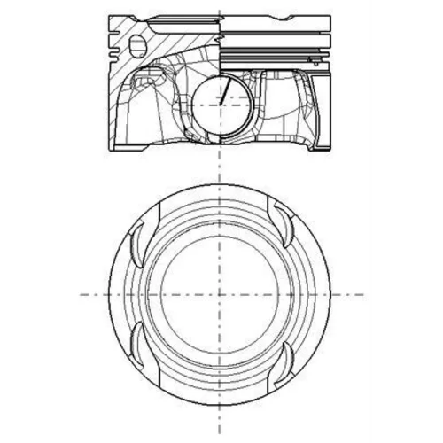 Piest MAHLE 001 PI 00216 000