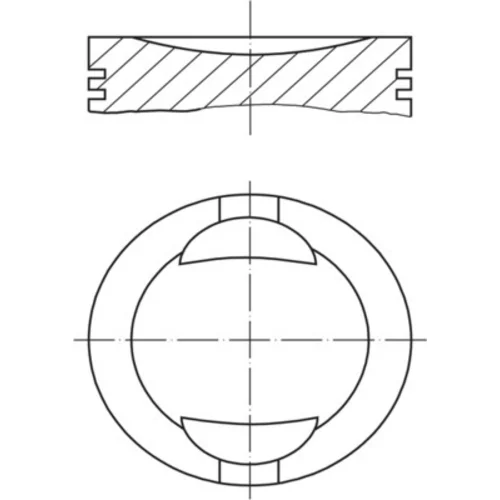 Piest 009 36 02 /MAHLE/ - obr. 1