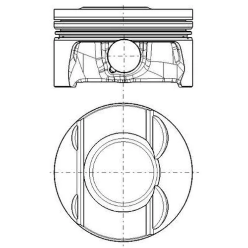 Piest MAHLE 028 PI 00174 000