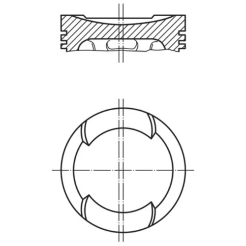 Piest MAHLE 034 65 02