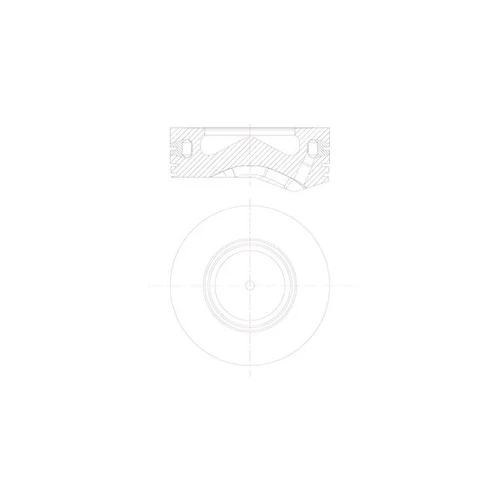 Piest 081 PI 00105 001 /MAHLE/ - obr. 1