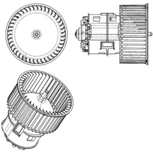 Vnútorný ventilátor AB 183 000P /MAHLE/ - obr. 1