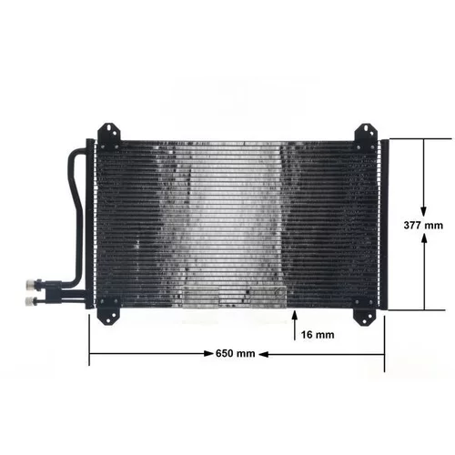 Kondenzátor klimatizácie AC 207 000S /MAHLE/ - obr. 11