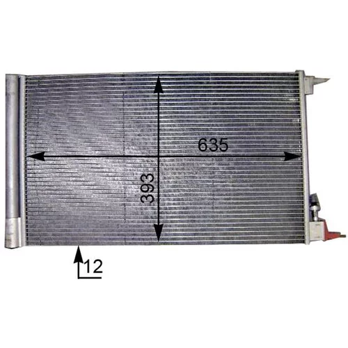 Kondenzátor klimatizácie AC 552 000P /MAHLE/ - obr. 1