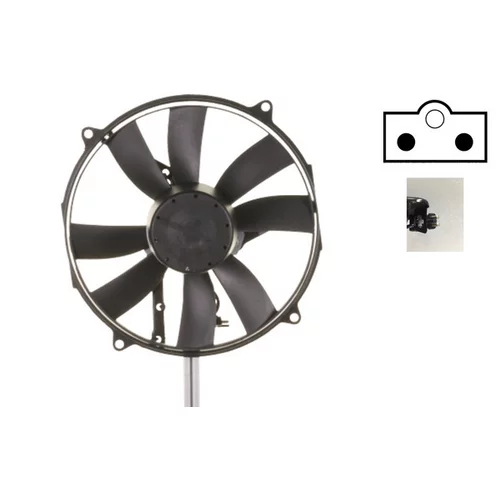 Ventilátor kondenzátora klimatizácie MAHLE ACF 4 000S