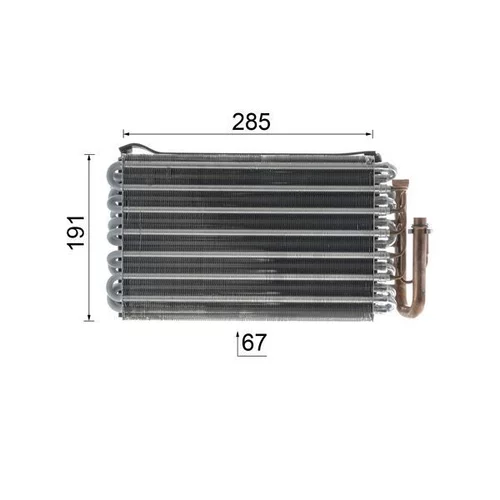 Výparník klimatizácie AE 35 000P /MAHLE/ - obr. 11