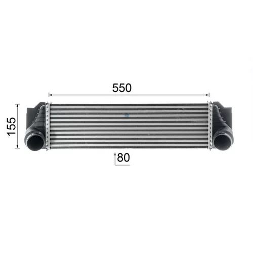 Chladič plniaceho vzduchu CI 184 000P /MAHLE/ - obr. 14