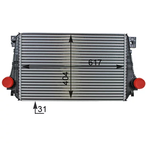 Chladič plniaceho vzduchu CI 27 000P /MAHLE/ - obr. 5
