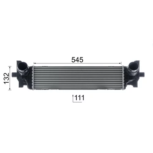Chladič plniaceho vzduchu CI 626 000P /MAHLE/ - obr. 13