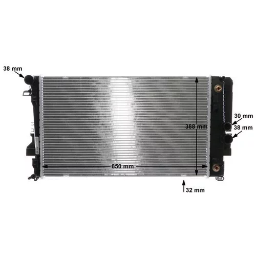 Chladič motora CR 1173 000S /MAHLE/ - obr. 14