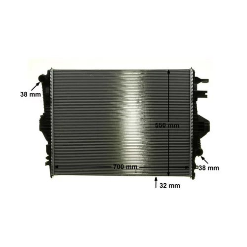 Chladič motora CR 1183 000P /MAHLE/ - obr. 9