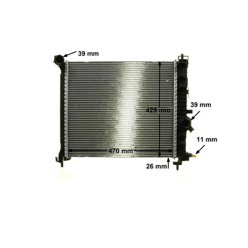 Chladič motora CR 1189 000P /MAHLE/ - obr. 16