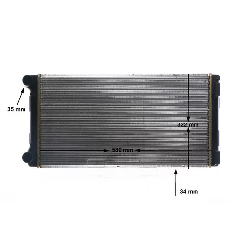 Chladič motora CR 125 000S /MAHLE/ - obr. 1