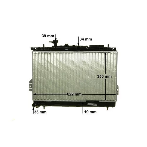 Chladič motora CR 1292 000P /MAHLE/ - obr. 15