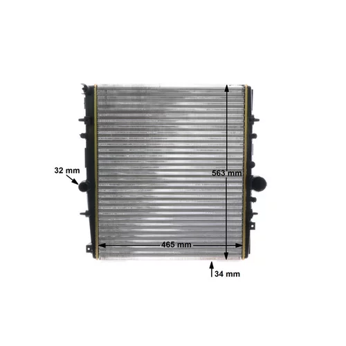 Chladič motora CR 1437 000S /MAHLE/ - obr. 18