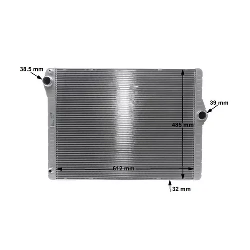 Chladič motora CR 1585 000S /MAHLE/ - obr. 11
