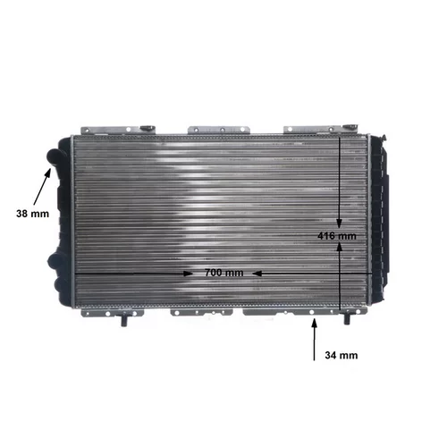 Chladič motora CR 2174 000S /MAHLE/ - obr. 10