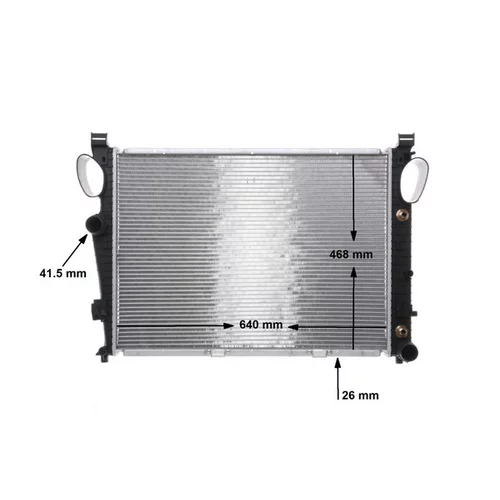 Chladič motora CR 304 000S /MAHLE/ - obr. 14