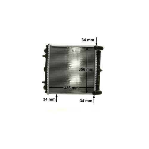 Chladič motora CR 383 000P /MAHLE/ - obr. 15