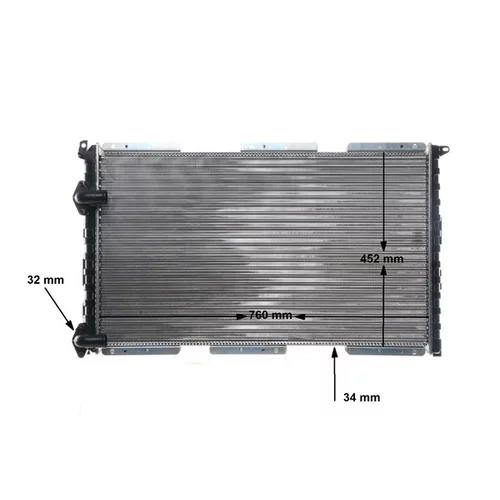 Chladič motora CR 526 000S /MAHLE/ - obr. 18